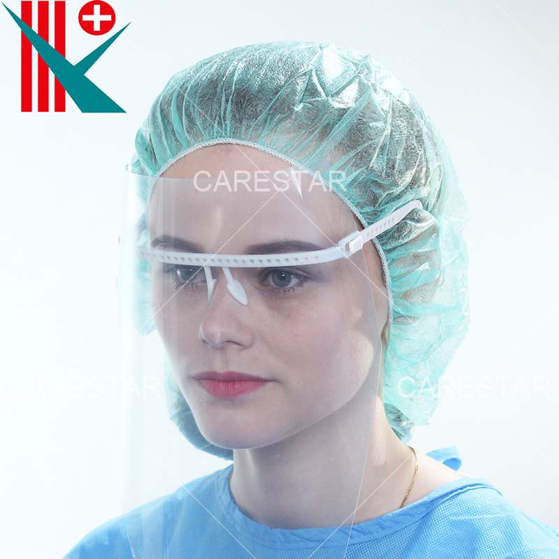 Engångs ansiktssköld med örat - krok