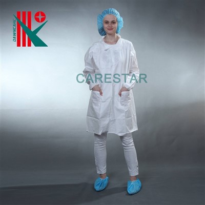 Engångs mikroporös labbrock